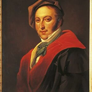 Italy, Portrait of Gioacchino Rossini