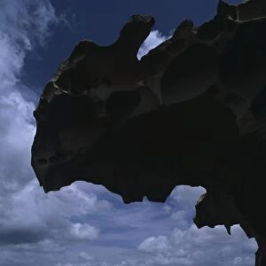 Italy, Sardinia Region, Olbia-Tempio province, Palau, Capo d Orso, Bear shaped granite rock