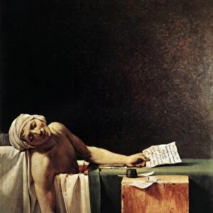 Jaques Louis David, the Death of Marat