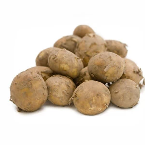 Jersey Royal potatoes from Jersey, Channel Islands, UK