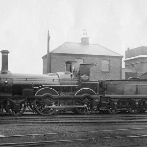 London & South Western Railway (LSWR) Locomotive No 148, Colne with its tender