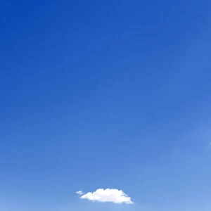 Lonely cloud above Lake Titicaca