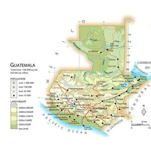 Guatemala Poster Print Collection: Maps