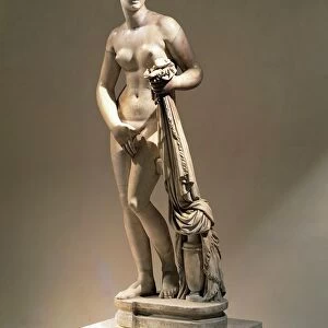 Marble statue of Aphrodite of Cnidus, copy of a Greek original by Praxiteles