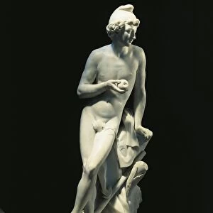 Marble statue of Paris by Nicolas-Francois Gillet