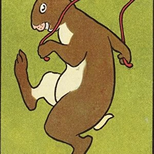 The March Hare Postcard. ca. 1895-1920, The March Hare Postcard