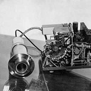 Mass spectrometer tube used in the soviet sputnik 3 satellite, 1958