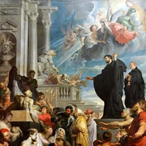 The Miracles of St Francis Xavier, 1617. Oil on canvas. Peter Paul Rubens (1577-1640)