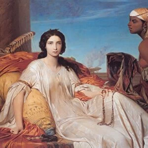 Painting of a Bible character from the Old Testament. Esther (1844) by Francois Leon Benouville