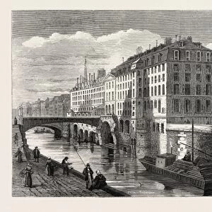 Paris Demolitions: Hotel Dieu, 1859