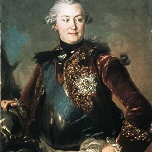 Portrait of count grigory orlov (1734 - 1783), oil painting by stefano torelli