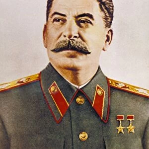 Portrait of joseph stalin (1879 - 1953)