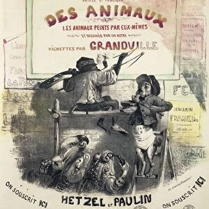 Scenes de la Vie des Animaux, by Gerard Grandville (1803-1847)