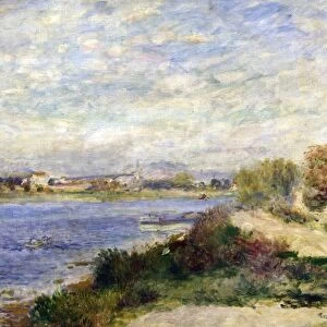 The Seine at Argenteuil 1873: Pierre August Renoir (1841-1919) French painter
