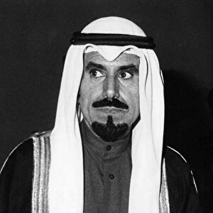 Sheik jaber al-ahmad al-sabah, emir of kuwait, 1981