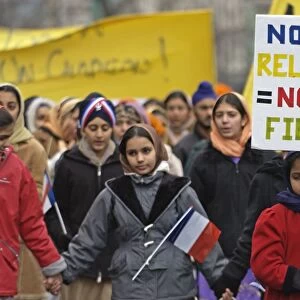 Sikh demonstration