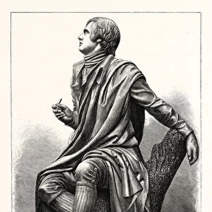 Statue of the Scottish Poet Robert Burns, 1759 1796