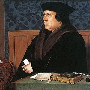 Thomas Cromwell Earl of Essex, painted by Holbein. Thomas Cromwell, 1st Earl of Essex, KG, PC (c