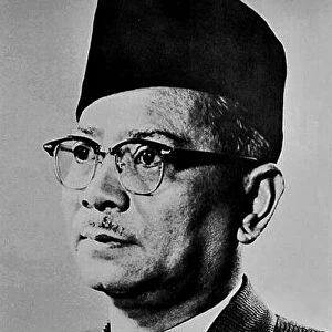 Tunku Abdul Rahman Prime Minister of Malaya