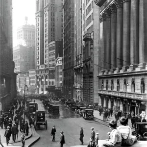 NYC Financial District Print: January 16, 1924 NYC Financial District Print: January 16, 1924