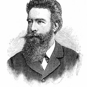 Wilhelm Konrad von Rontgen (1845-1913) German physicist. Discovery of X-rays (1895)