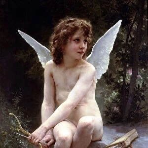 William-Adolphe Bouguereau (1825 - 1905) French academic painter Love on the Look Out