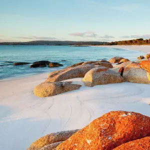 Bay of Fires in Tasmania