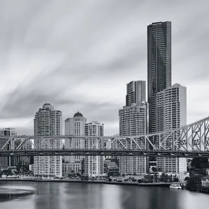 Australian Landmarks Fine Art Print Collection: Story Bridge, Kangaroo Point, Brisbane