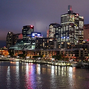 Darling harbour at night