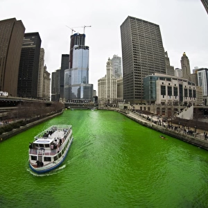 The Greening of the Chicago River