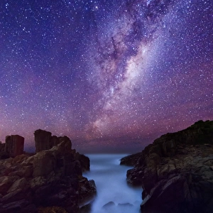 Milky Way over the Sea
