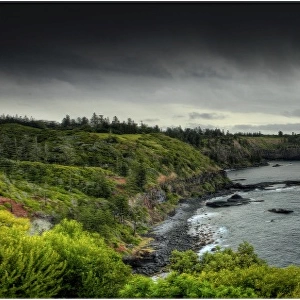 Pacific storm, Duncombe bay, Norfolk Island