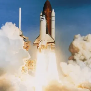 Space Shuttle Launch Print Space Shuttle Launch Print