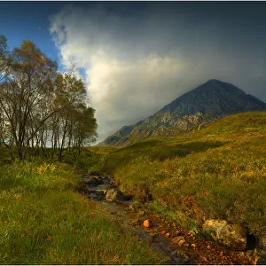 View to Buachaille Etive Mor, in the Western Scottish highlands