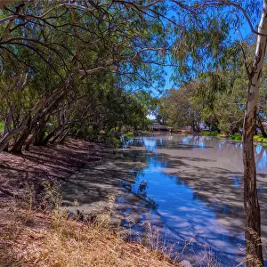 Yarriambiack creek, Warracknabeal, Wimmera district of Victoria, Australia
