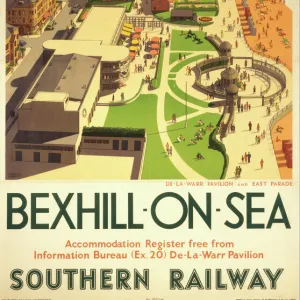 Sussex Photographic Print Collection: Bexhill