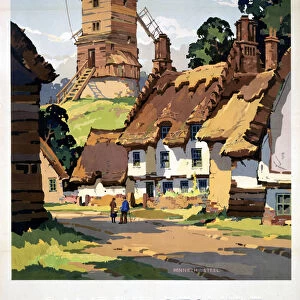 Cambridgeshire, BR poster, 1948-1965
