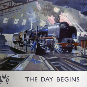 The Day Begins, LMS poster, 1946