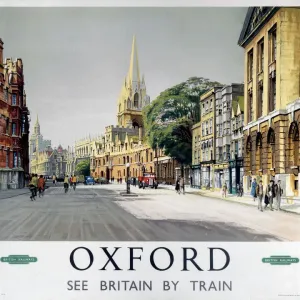 Oxford, BR (WR) Print 1958 Oxford, BR (WR) Print 1958