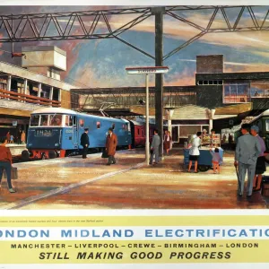 London Midland Electrification Print, 1963 London Midland Electrification Print, 1963