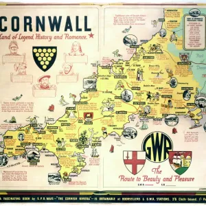 GWR Cornwall Print, 1984-8164 Poster