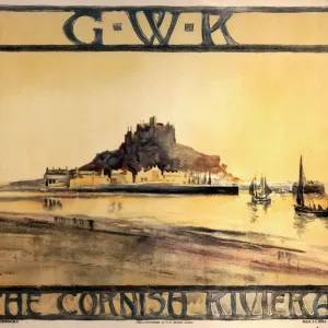 The Cornish Riviera Print, c 1925