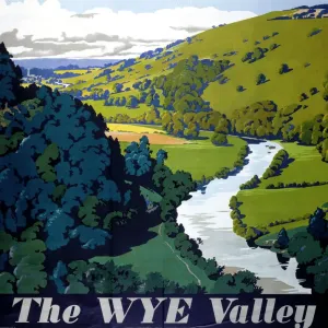 Der Wyedale, GWR-Plakat 1946 Der Wyedale, GWR-Plakat 1946