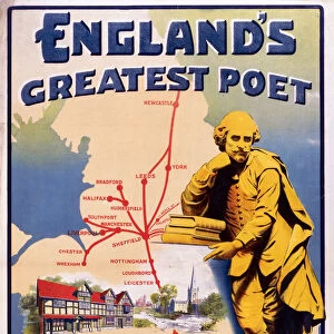 Englands Greatest Poet, GCR poster, 1900-1922