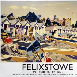 Felixstowe, LNER poster, 1923-1947