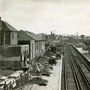 Havant station, London, Brighton & South Coast Railway, 1938
