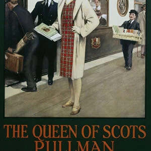 The Queen of Scots Pullman, Pullman Company poster, 1930s