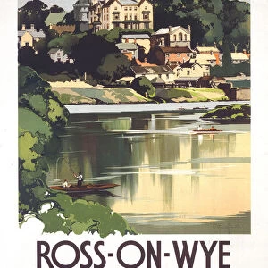 Ross-on-Wye, GWR poster, 1938