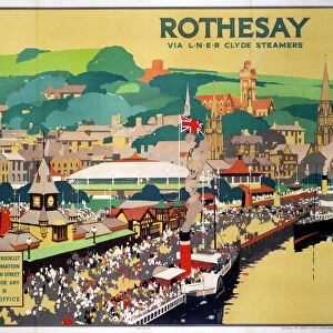 Strathclyde Canvas Print Collection: Rothesay