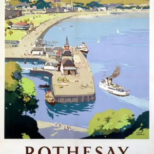 Rothesay Print, 1948-1960 BR Poster Rothesay Print, 1948-1960 BR Poster